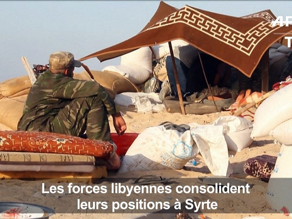 Libye: les forces libyennes  consolident leurs positions à Syrte