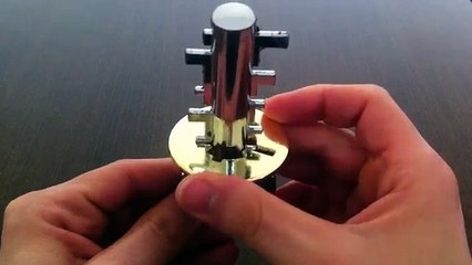 Solution for Free The Key from Puzzle Master Metal Puzzles