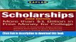 Read Kaplan Scholarships 2002 Ebook Free