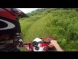 Riding With The GoPro Helmet Side Mount- Awesome Footage! (ThadMan)