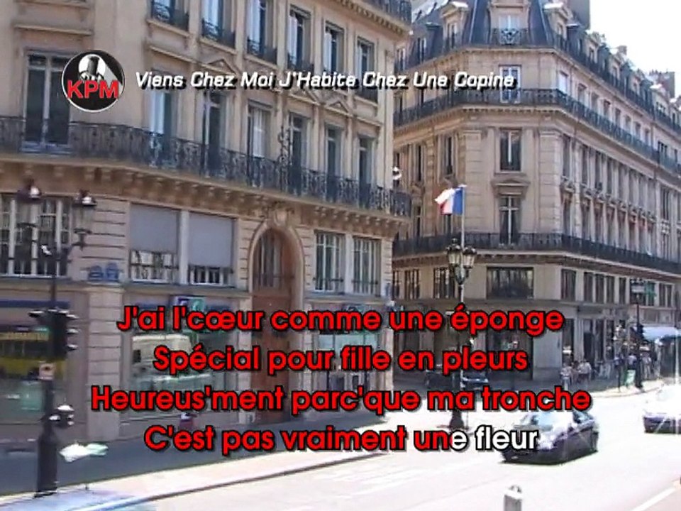 Viens Chez Moi J'Habite Chez Une Copine Karaoké - Renaud*