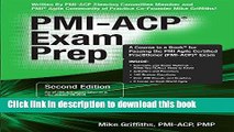 Books PMI-ACP Exam Prep, Second Edition: A Course in a Book for Passing the PMI Agile Certified
