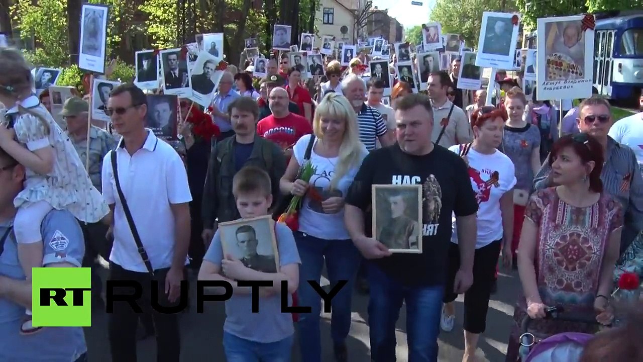 «Бессмертный полк»- Рига, Латвия