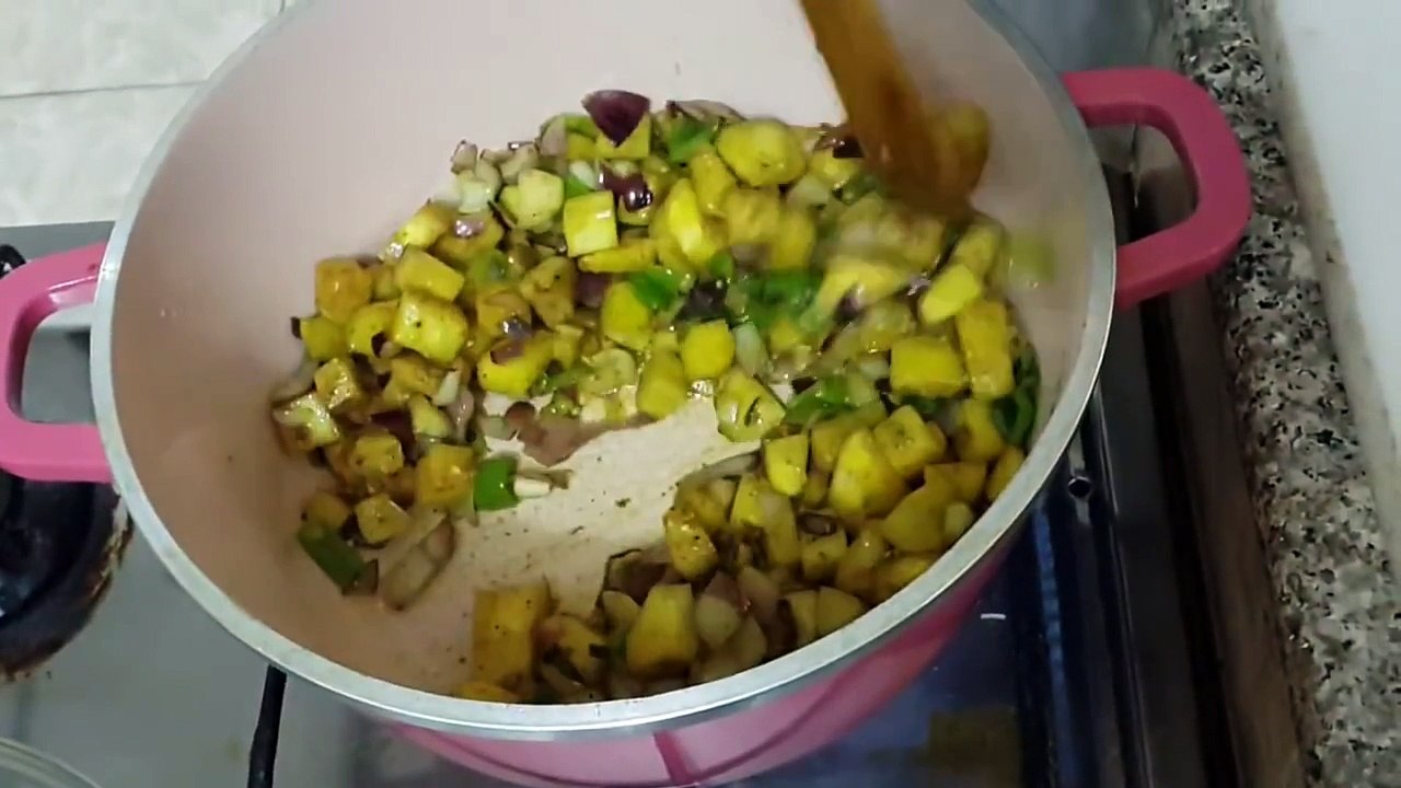 شوربة الباذنجان . على طريقة ابوعلوش