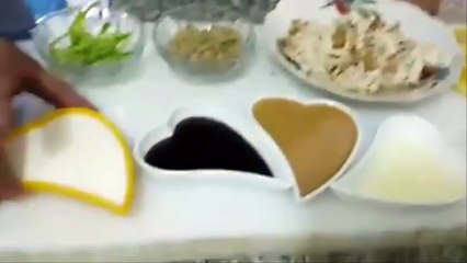 مقبلات امتبل الدجاج بالجوز . على طريقة الشيف ابو علوش