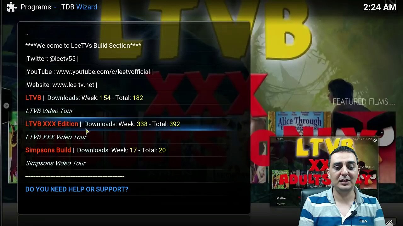 KODI LTV BUILD WITH  ADDONS 2016