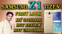 Samsung Z1 Tizen First Look - Only My Opinions,Not Review,Not Unboxing