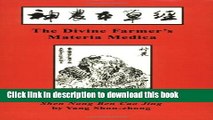 Ebook The Divine Farmer s Materia Medica: A Translation of the Shen Nong Ben Cao (Blue Poppy s
