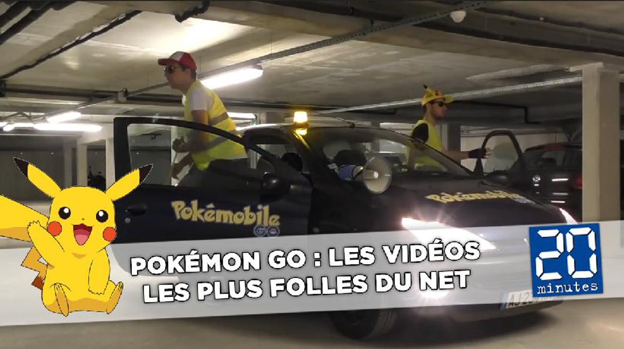 Pokémon Go: Les vidéos les plus folles du net
