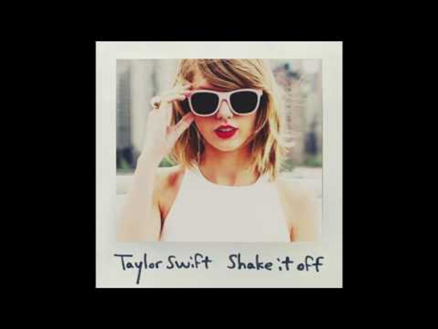 Taylor Swift Shake It Off Album Cover
