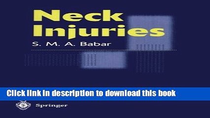 PDF  Neck Injuries  Free Books