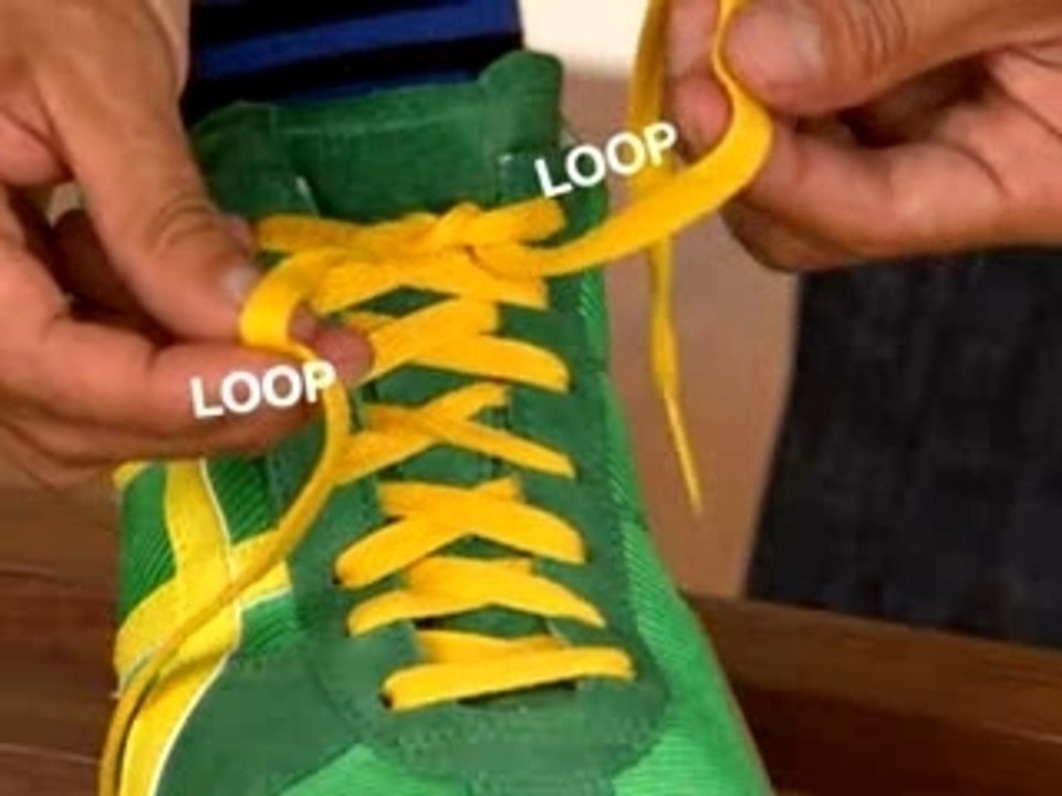 Faire ces lacets en 3 secondes