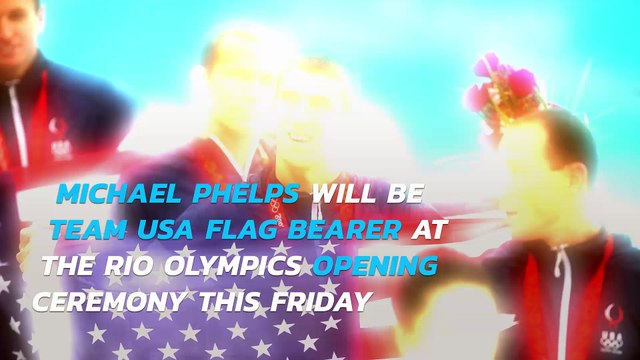 Michael Phelps will carry US flag at Rio Olympics opening ceremony!