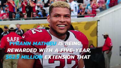 Cardinals playmaker Tyrann Mathieu receives 5-year extension