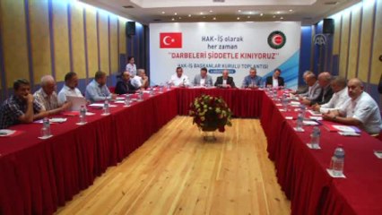 Hak-İş Genel Başkanı Mahmut Arslan