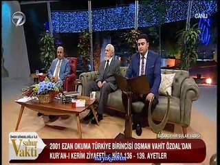 Osman Vahit Özdal Nisa-Asr suresi Ramazan 2016