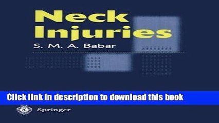 PDF  Neck Injuries  Free Books