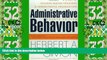 Big Deals  Administrative Behavior, 4th Edition  Best Seller Books Best Seller