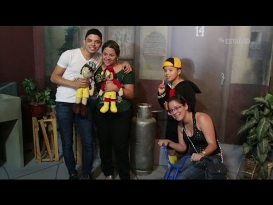 Exposição em SP recria vila de "Chaves"