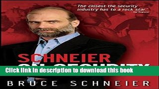 Download  Schneier on Security  Free Books