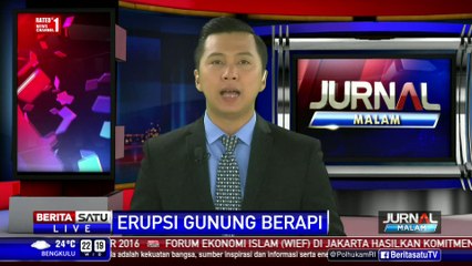Gempa Tektonik Gunung Gamalama Menurun