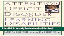 Books Attention Deficit Disorder and Learning Disabilities: Reality, Myths, and Controversial