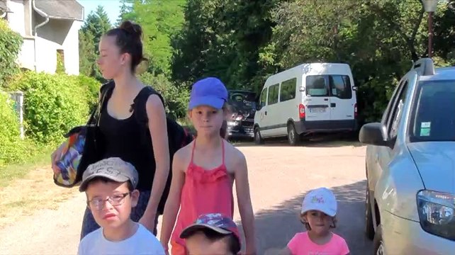 Les enfants de Corbigny aux répétitions des Nuits Musicales de Bazoches