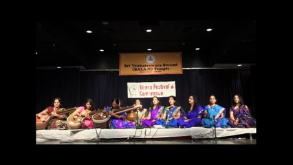 SAPNA PRESENTS 8TH VEENA CONFERENCE: 2016: RAJESWARI MCKEARN'S "RAMETI": GROUP SONG