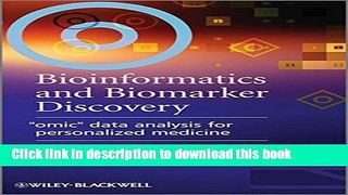 Ebook Bioinformatics and Biomarker Discovery: 