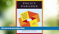 READ FREE FULL  Policy Paradox: The Art of Political Decision Making (Third Edition)  READ Ebook