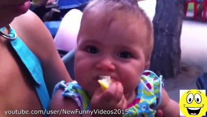 Best Funny Videos - Babies Eating Lemons for First Time