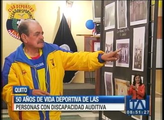 50 años de vida deportiva de las personas con discapacidad auditiva