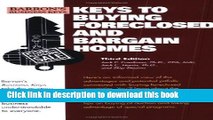 [Read PDF] Keys To Buying Foreclosed and Bargain Homes (Barron s Business Keys) Download Online