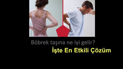 Böbrek taşına ne iyi gelir