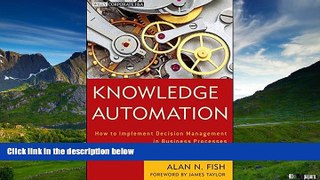 Must Have  Knowledge Automation: How to Implement Decision Management in Business Processes  READ