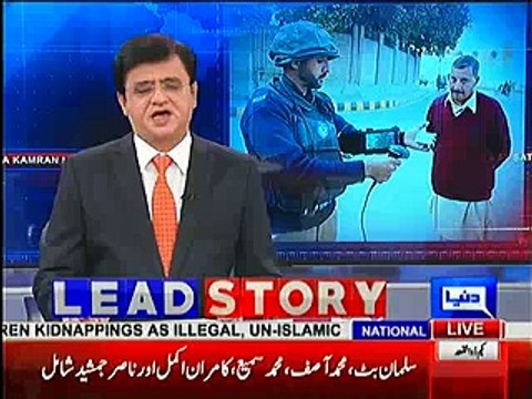 Other provinces should follow KPK govt - Kamran Khan praises PTI KPK govt. for promulgation of Police order