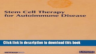 [PDF] Stem Cell Therapy for Autoimmune Disease Read Full Ebook