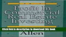 [Read PDF] How to Profit in Commercial Real Estate Investing Ebook Online