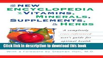 Ebook The New Encyclopedia of Vitamins, Minerals, Supplements,   Herbs: A Completely