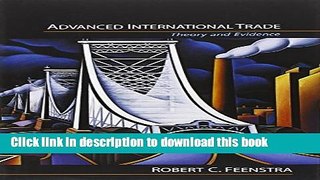 PDF Advanced International Trade: Theory and Evidence Free Books