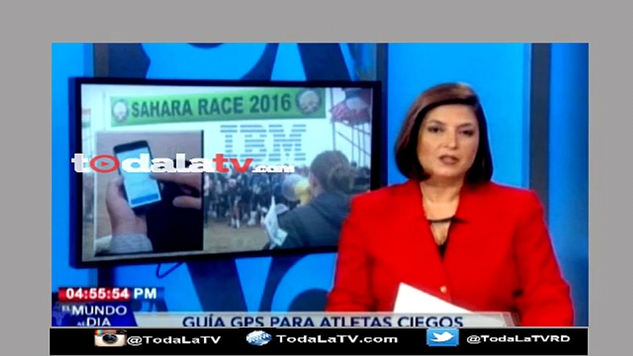 Lo último un guía GPS para maratonistas ciegos-Voz De América-Video