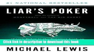 Ebook Liar s Poker (Norton Paperback) Free Online
