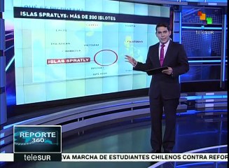 ¿Cuáles son los territorios que se disputan China y Filipinas?