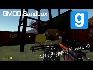 【易拉架遊戲實況】Garry's Mod - 與開心男友一起玩Sandbox 槍戰PVP (足本無剪接版)