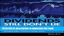Ebook Dividends Still Don t Lie: The Truth About Investing in Blue Chip Stocks and Winning in the