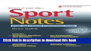 Books Sport Notes: Field and Clinical Examination Guide Full Online
