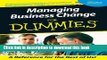 Download  Managing Business Change For Dummies  {Free Books|Online