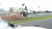 BTCC Snetterton 2016 Race 3 Start Abbott Massive Crash Flips