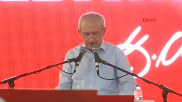İzmir-Kılıçdaroğlu, İzmir'de Demokrasi ve Cumhuriyet Mitinginde Konuştu