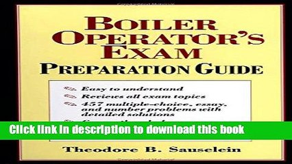 Ebook Boiler Operator s Exam Preparation Guide Free Online